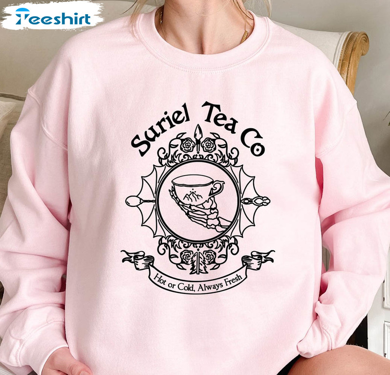 Suriel Tea Co Vintage Shirt, Book Lovers Sweatshirt Unisex T-shirt
