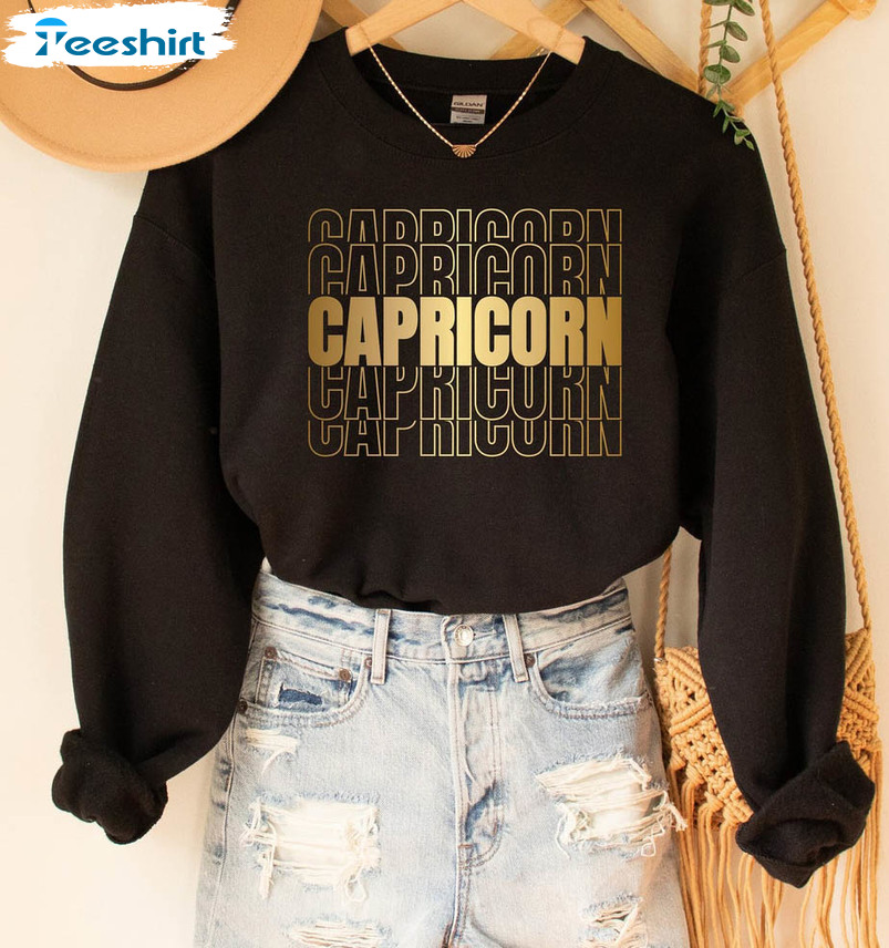 Capricorn Sweatshirt, Capricorn Zodiac Crewneck Unisex Hoodie