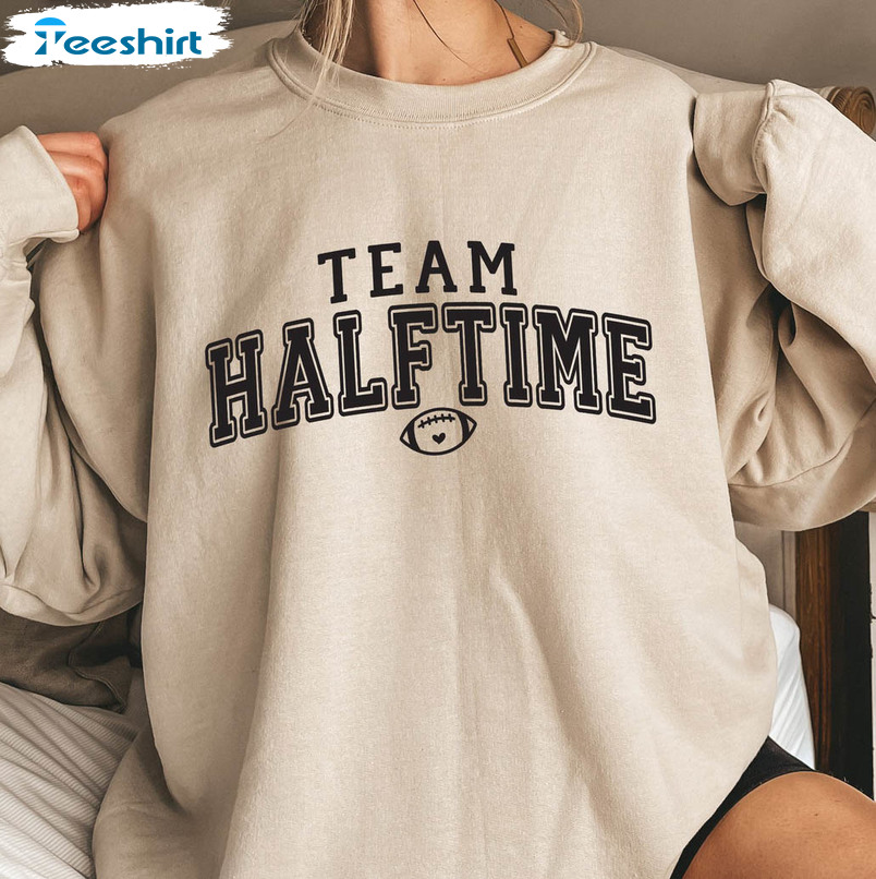 Team Halftime Football Shirt, Game Day Vibes Unisex T-shirt Tee Tops