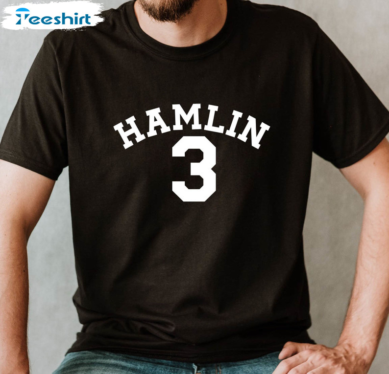 Hamlin 3 Shirt, Trending Football Short Sleeve Unisex T-shirt