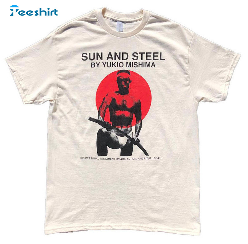 Yukio Mishima Shirt, Trending Crewneck Unisex T-shirt
