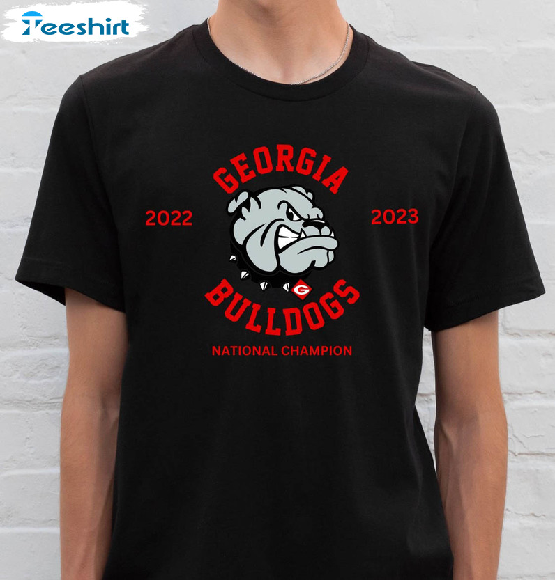 Georgia Bulldogs Champions Shirt, Go Dawgs Ncaa Long Sleeve Unisex Hoodie