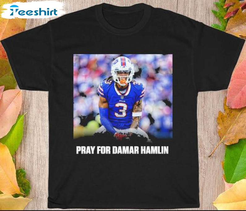 Damar Hamlin Shirt, Pray For Damar Hamlin T-shirt, Bill Mafia