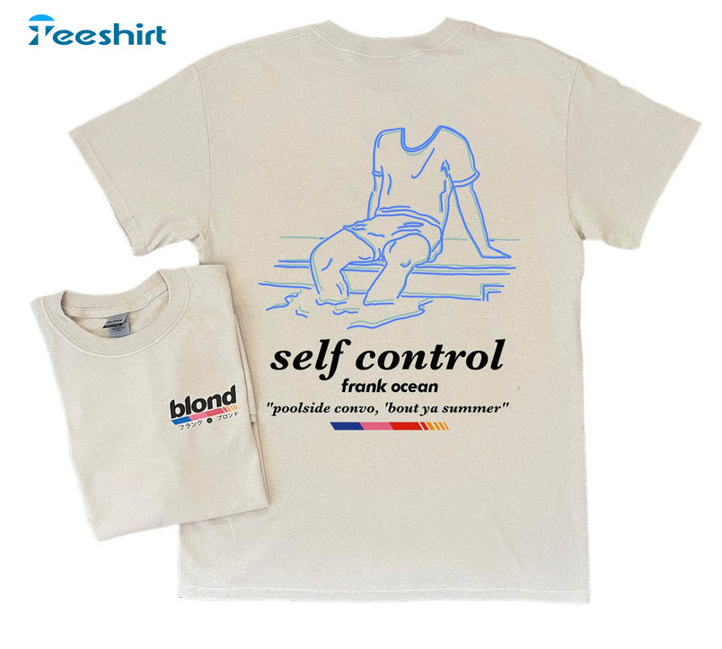 Frank Ocean Blond Self Control Shirt, Blonde Music Unisex T-shirt Short Sleeve