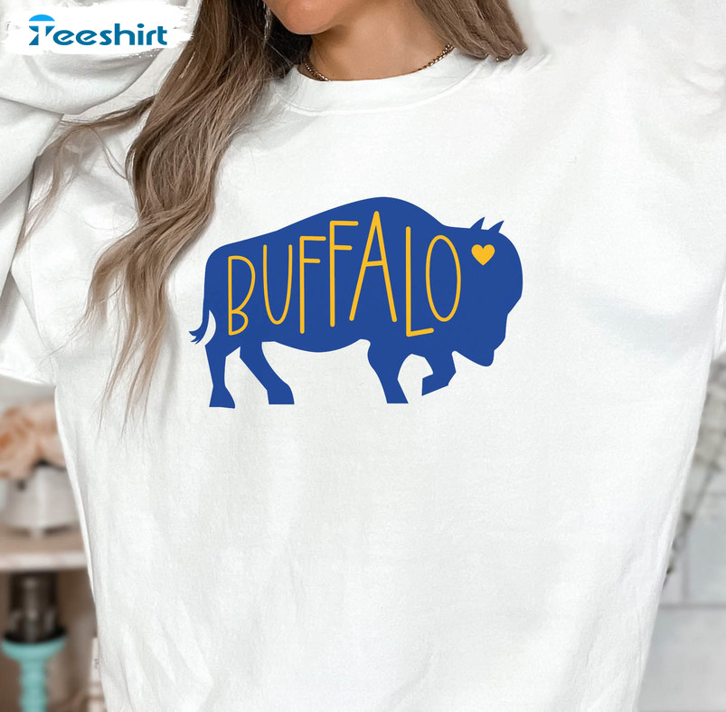 Buffalo Hockey Shirt, Trending Football Long Sleeve Unisex T-shirt