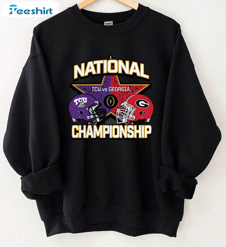 Tcu Championship Sweatshirt, Tcu Horned Frogs Unisex Hoodie Tee Tops