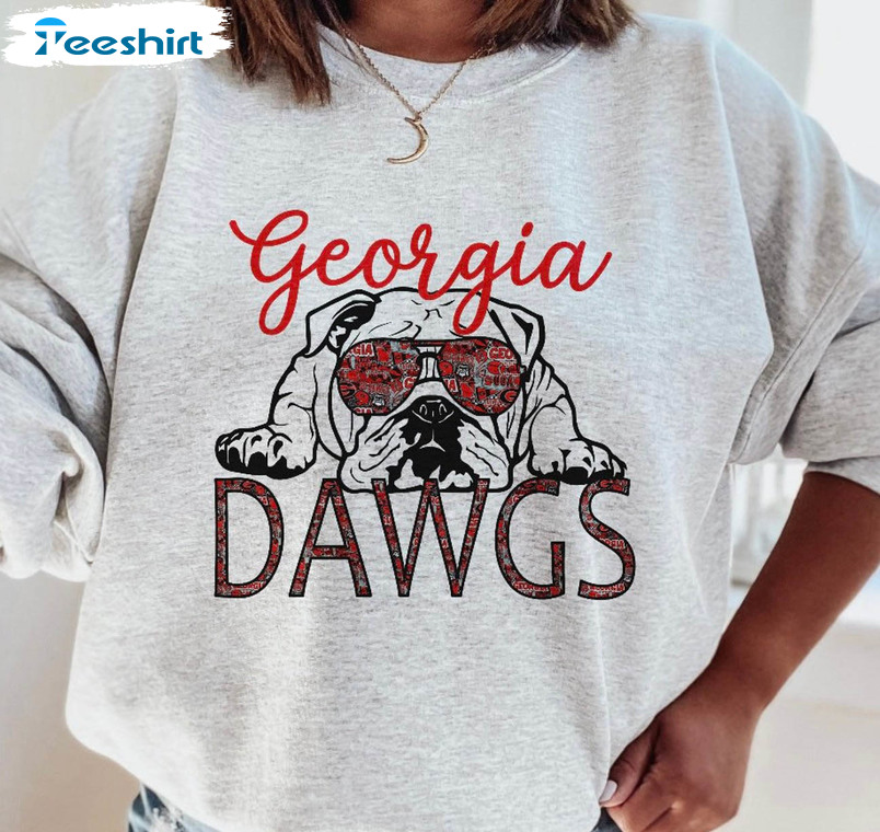 Georgia Dawgs Shirt, Georgia Bulldogs Champions Unisex T-shirt Long Sleeve