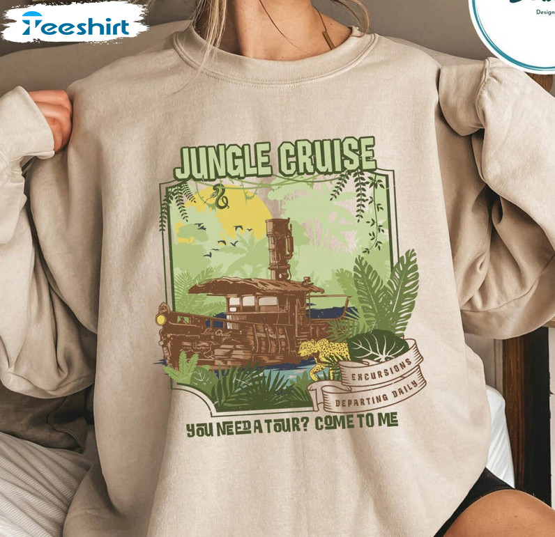 Jungle Cruise Shirt, Disney World Famous Long Sleeve Sweatshirt