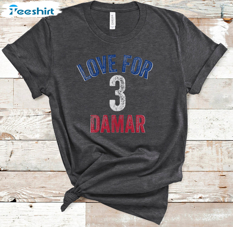 Love for Damar 3 Vintage Shirt, hoodie, sweater, long sleeve and tank top