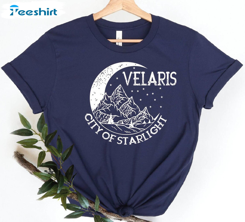 Velaris City Of Starlight Shirt, A Court Of Thorns Crewneck Sweatshirt