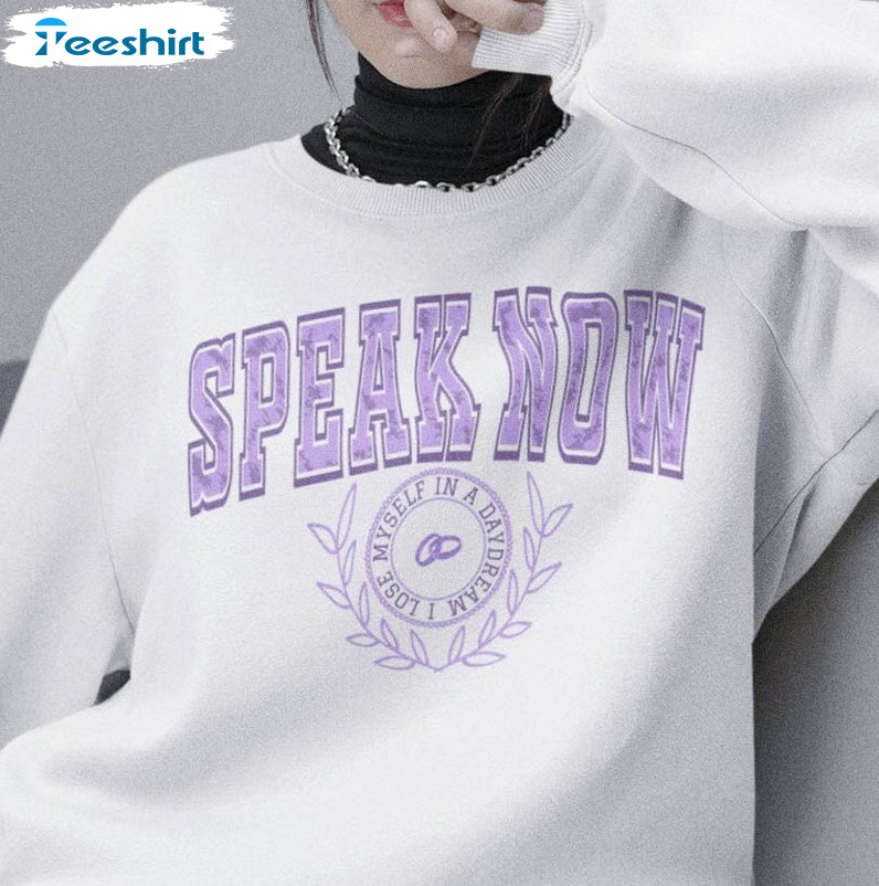 Speak Now Trendy Sweatshirt, Lose Myself In A Daydream Long Sleeve Unisex Hoodie