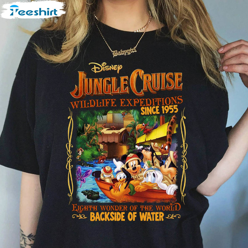 Vintage Jungle Cruise Disney Shirt, Walt Disney World Tee Tops Unisex T-shirt