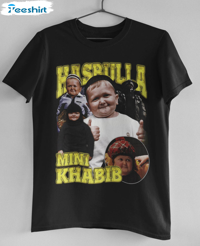 Hasbullah Vintage Funny Shirt, Retro Short Sleeve Sweatshirt