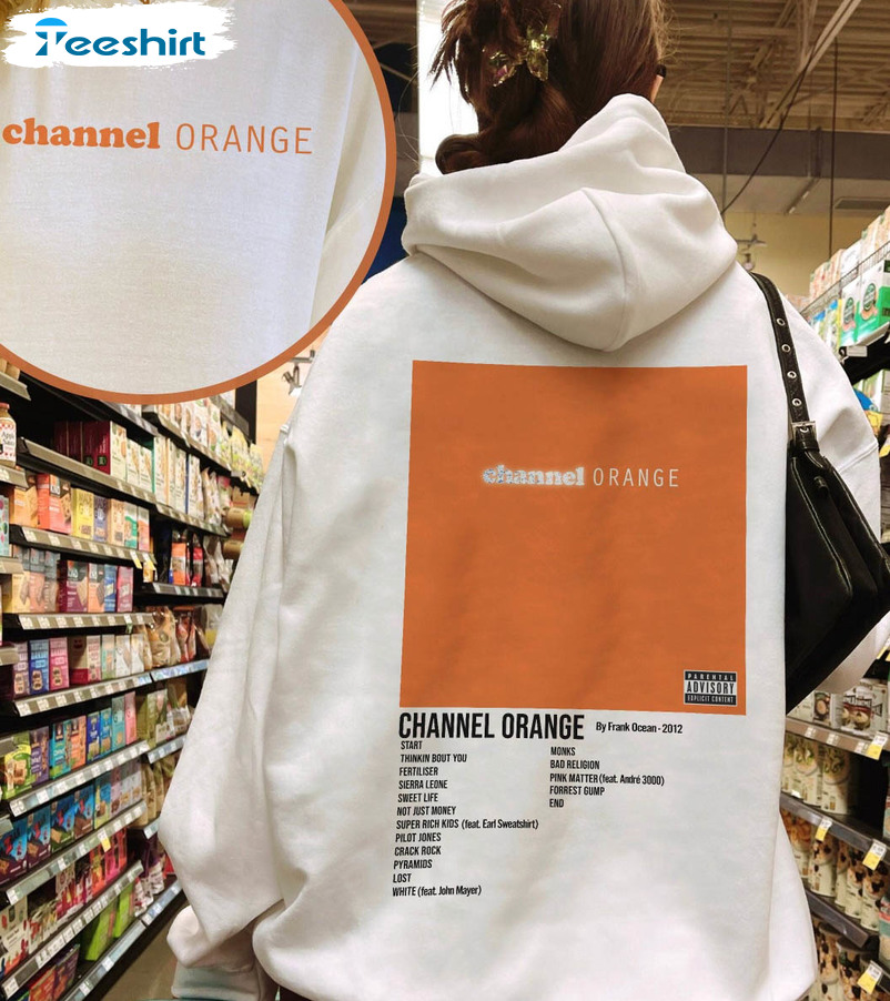 Channel Orange Sweatshirt, Frank Ocean Blonde Tee Tops Short Sleeve