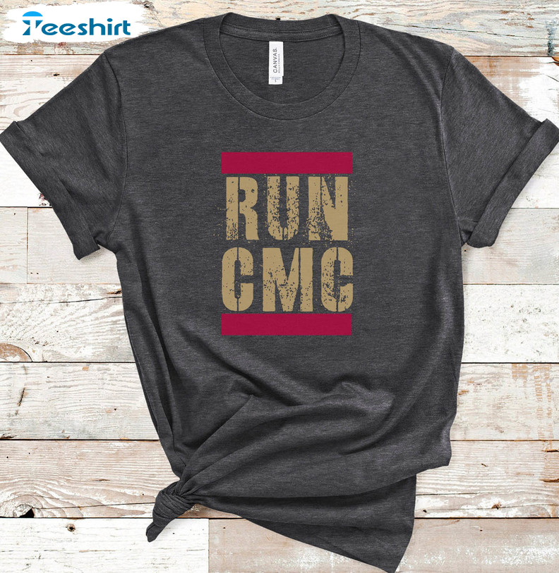 Run Cmc Shirt, San Francisco Football Short Sleeve Crewneck