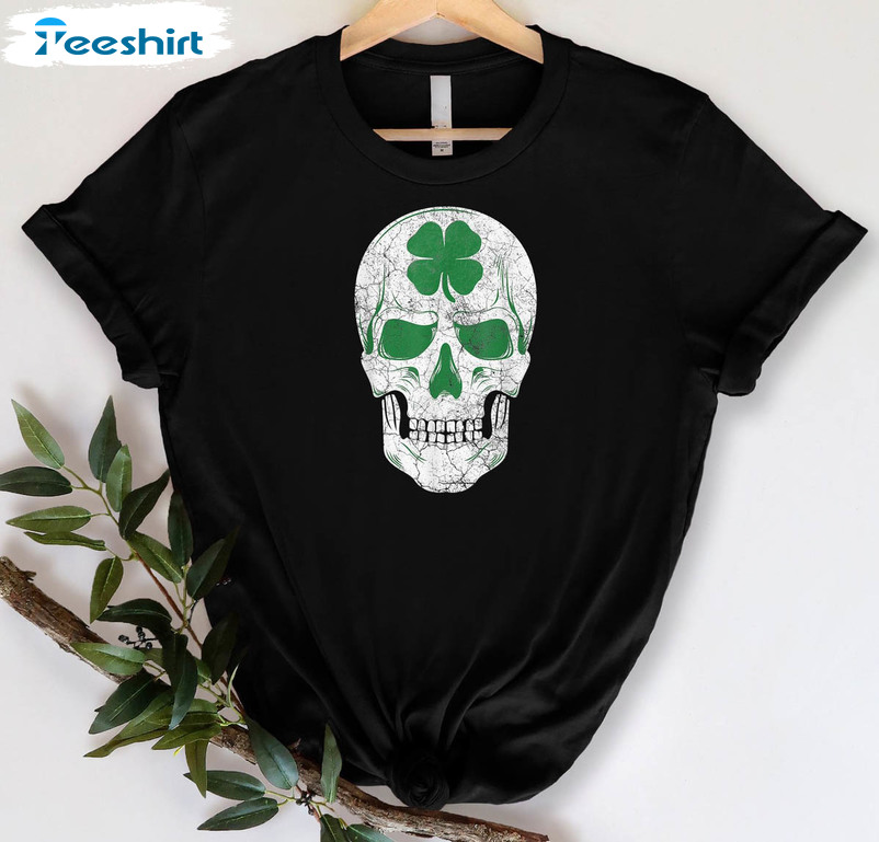 Detroit Tigers Irish Best Shamrock St Patricks Day T-Shirt Old English D  Medium