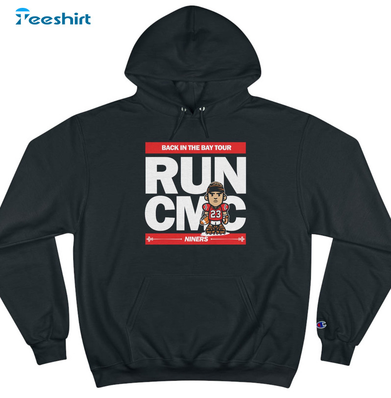 Christian Mccaffrey Run CMC 49ers Hoodie San Francisco Niners