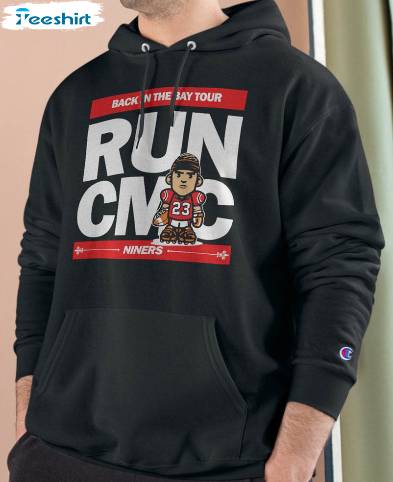 Christian Mccaffrey Run CMC 49ers Shirt San Francisco Niners 