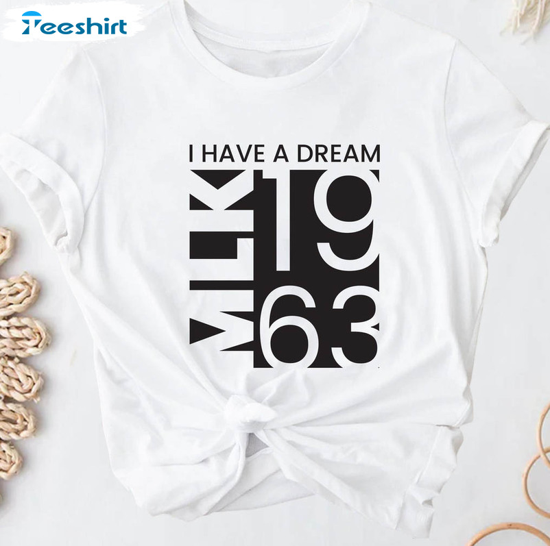 I Have Dream Shirt , Martin Luther King Short Sleeve Tee Tops