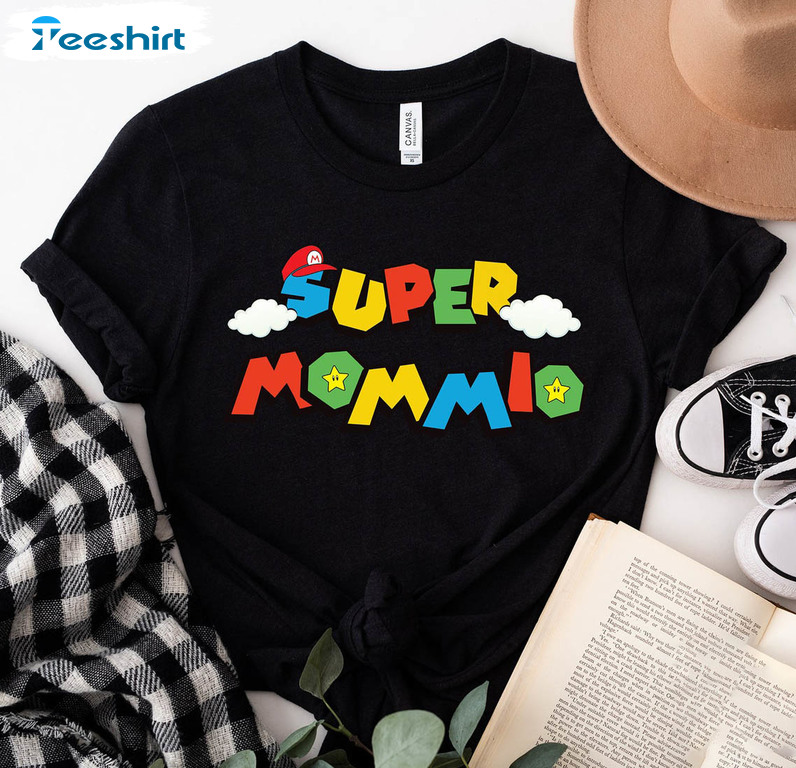 Super Mommio Funny Shirt, Mother's Day Unisex T-shirt Long Sleeve