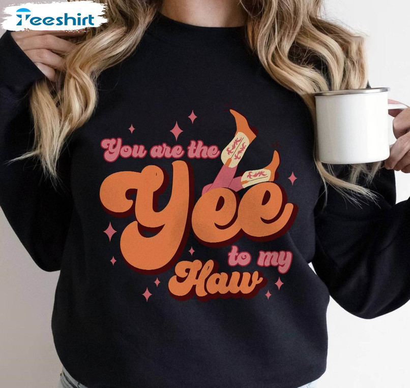 You Are The Yee To My Haw Vintage Shirt, Valentines Day Unisex T-shirt Long Sleeve