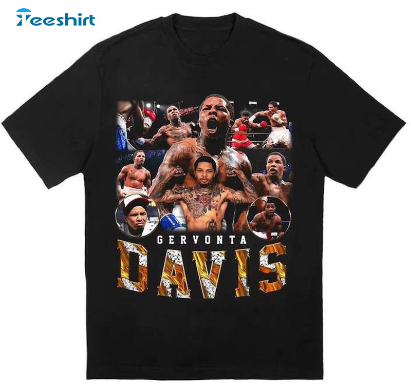 Gervonta Davis Boxing Shirt, Boxing Lovers Crewneck Unisex Hoodie