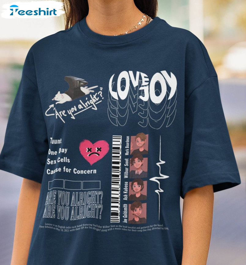 Limited Lovejoy Band Shirt, Pebble Brain Long Sleeve Unisex T-shirt