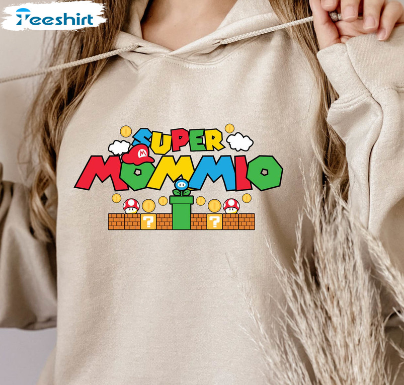 Super Mommio Trendy Shirt, Funny Long Sleeve Unisex T-shirt