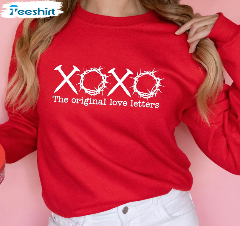 The Original Love Letters Shirt, Bible Verse Unisex T-shirt Crewneck