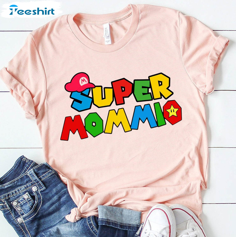 Super Mommio Shirt, Happy Mother's Day Long Sleeve Unisex Hoodie