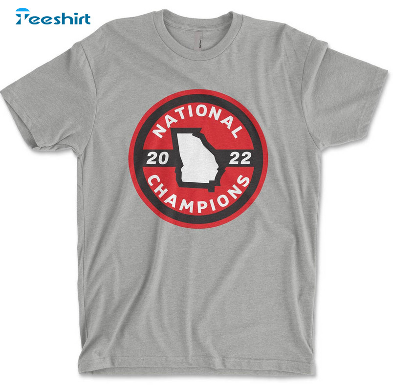 National Champions 2022 Vintage Shirt, Back 2 Back Short Sleeve Sweatshirt