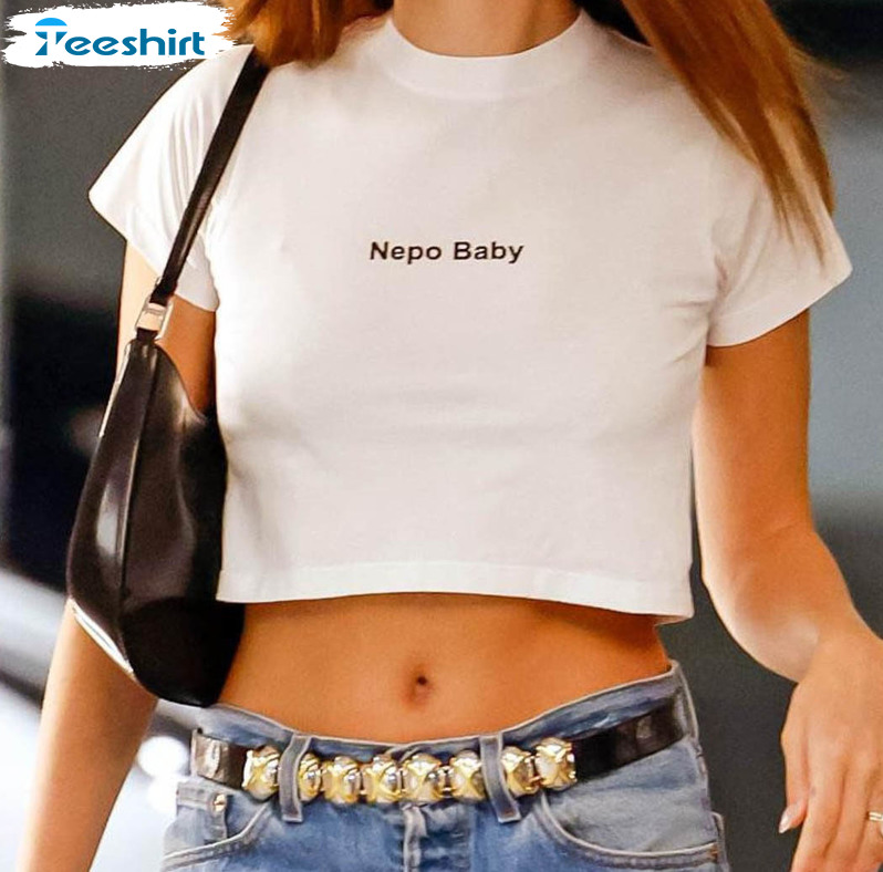 Nepo Baby Hailey Beiber Trendy Shirt, Vinatge Sweatshirt Unisex Hoodie