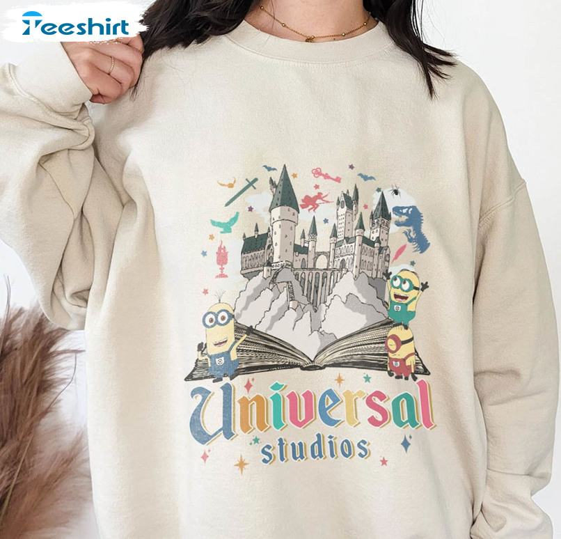 Universal Studios Minions Trip Shirt, Disney Unisex Hoodie Crewneck