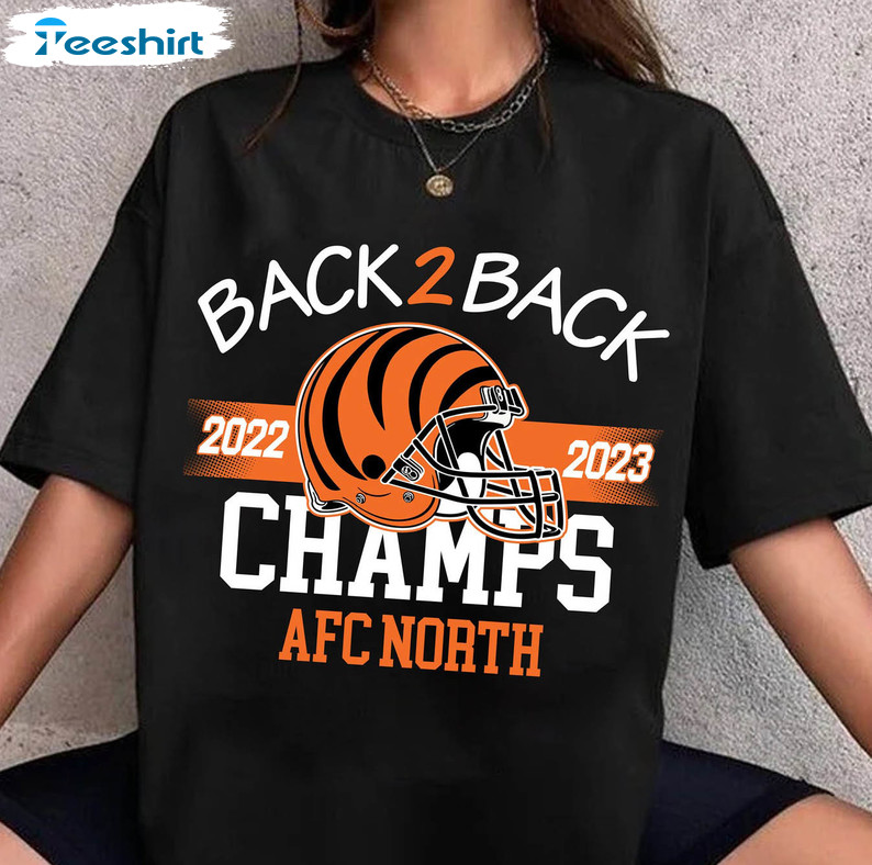 BACK 2 BACK AFC NORTH CHAMPIONS SHIRT