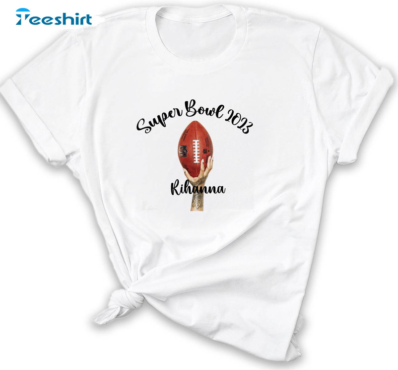 Rihanna Supper Bowl Trendy Shirt, American Football Championship Grendale Unisex T-shirt Unisex Hoodie