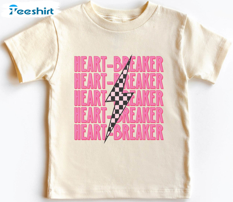 Heartbreaker Valentines Day Cute Shirt, Trendy Short Sleeve Unisex T-shirt