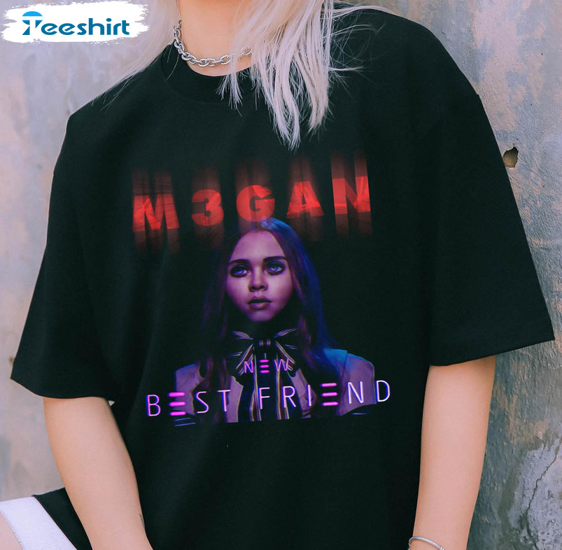 M3gan Horror Movie Sweatshirt, Trending Unisex T-shirt Long Sleeve