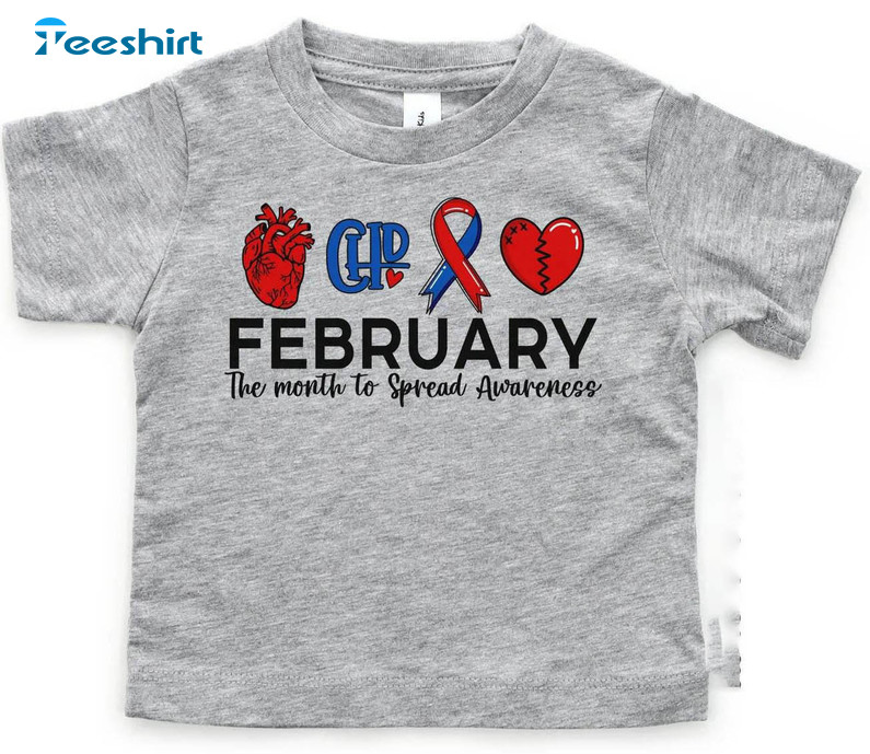 Chd Awareness Trendy Shirt, Awareness Heart Warrior Long Sleeve Unisex Hoodie