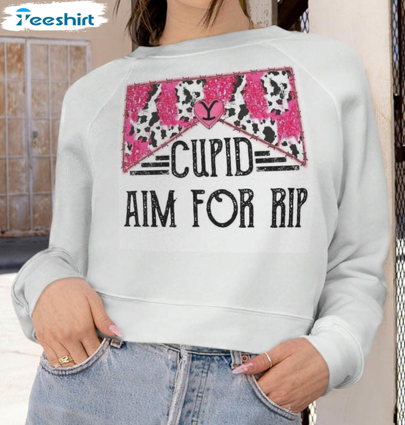 Cupid Aim For Rip Shirt, Vintage Sweatshirt Unisex Hoodie