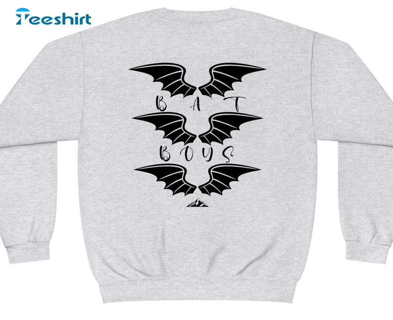 ACOTAR bat boy wings crewneck sweatshirt – The Salty Peach Shop