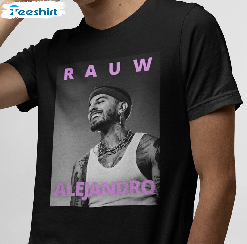 Rauw Alejandro Shirt, Reggaeton Trending Unisex Hoodie Crewneck