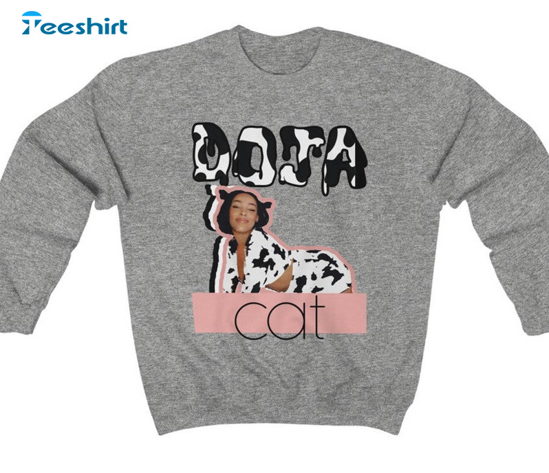 Doja Cat Mooo Sweatshirt, Doja Cat Hip Hop Unisex T-shirt Long Sleeve