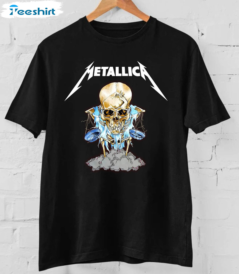Vinatge Metallica Shirt, Metallica The Four Horsemen Unisex Hoodie Short Sleeve