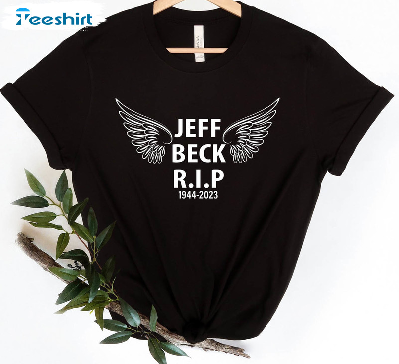 Rip Jeff Beck Shirt, Trending Crewneck Unisex Hoodie