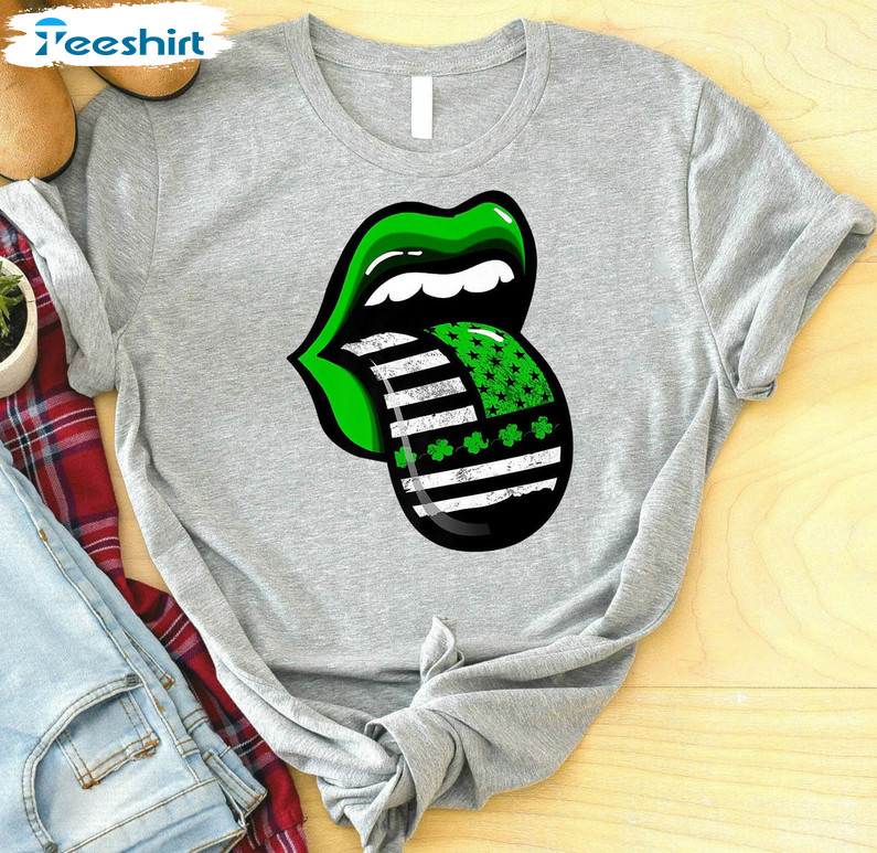 Chicago Cubs Irish St Patrick's day lip shirt - Kingteeshop