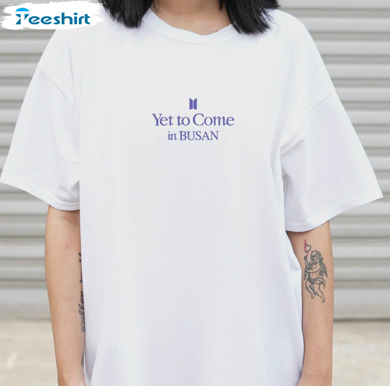 Yet To Come In Busan Vintage Shirt, Bangtan Concert Short Sleeve Unisex T-shirt