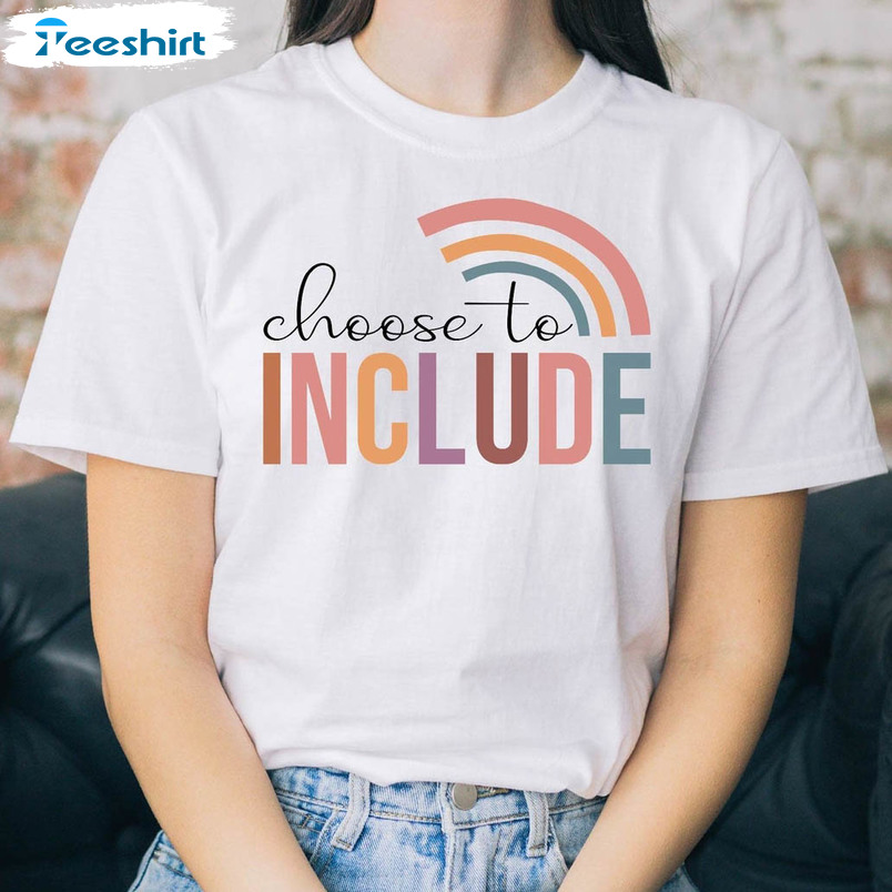 Choose To Include Vintage Shirt, Special Education Long Sleeve Unisex T-shirt