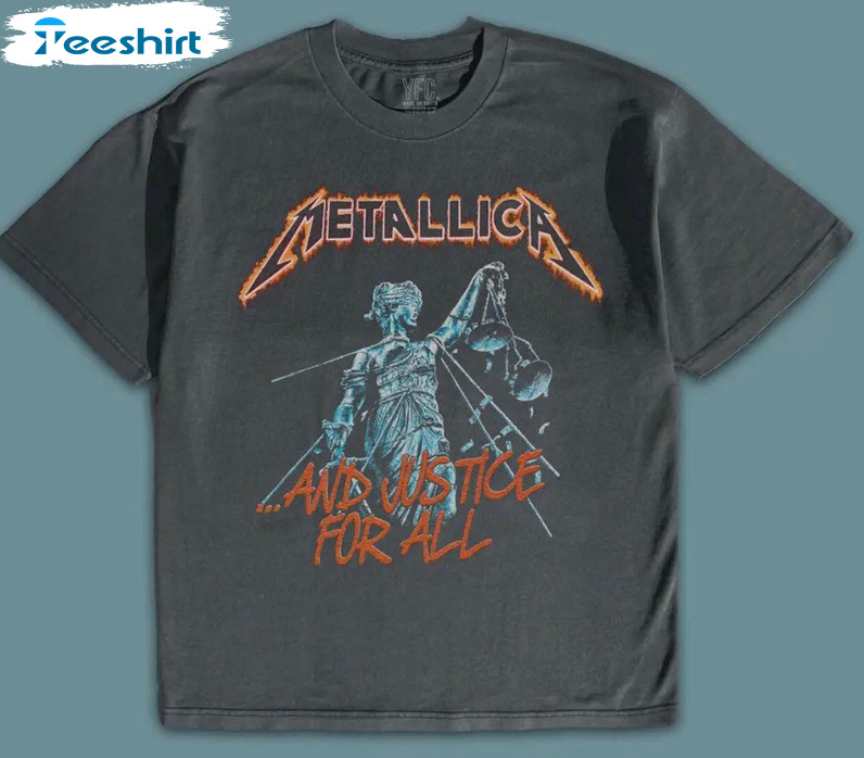 Metallica And Justice For All Shirt, 72 Seasons World Tour Long Sleeve Unisex Hoodie