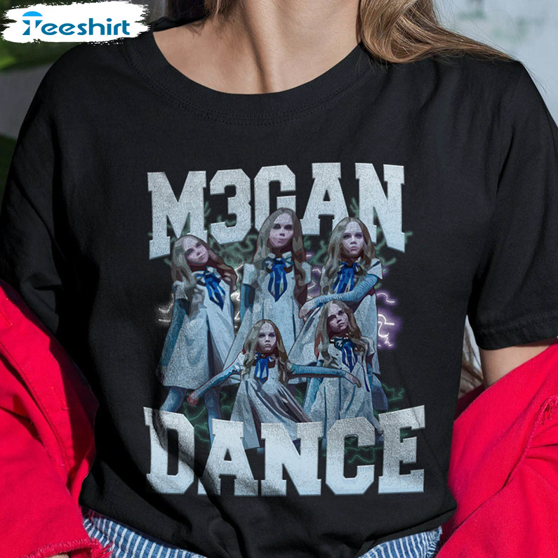 Vintage M3gan Horror Movie Shirt, You Should Probably Run Crewneck Unisex T-shirt