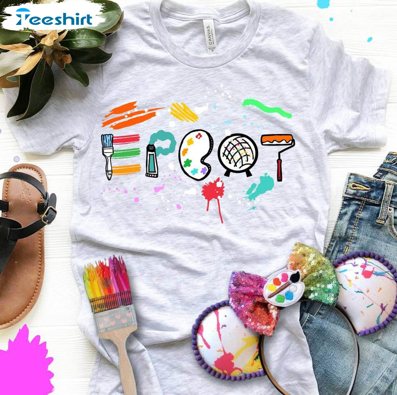 Epcot Festival Of The Arts Shirt, Trending Colorful Sweatshirt Short Sleeve